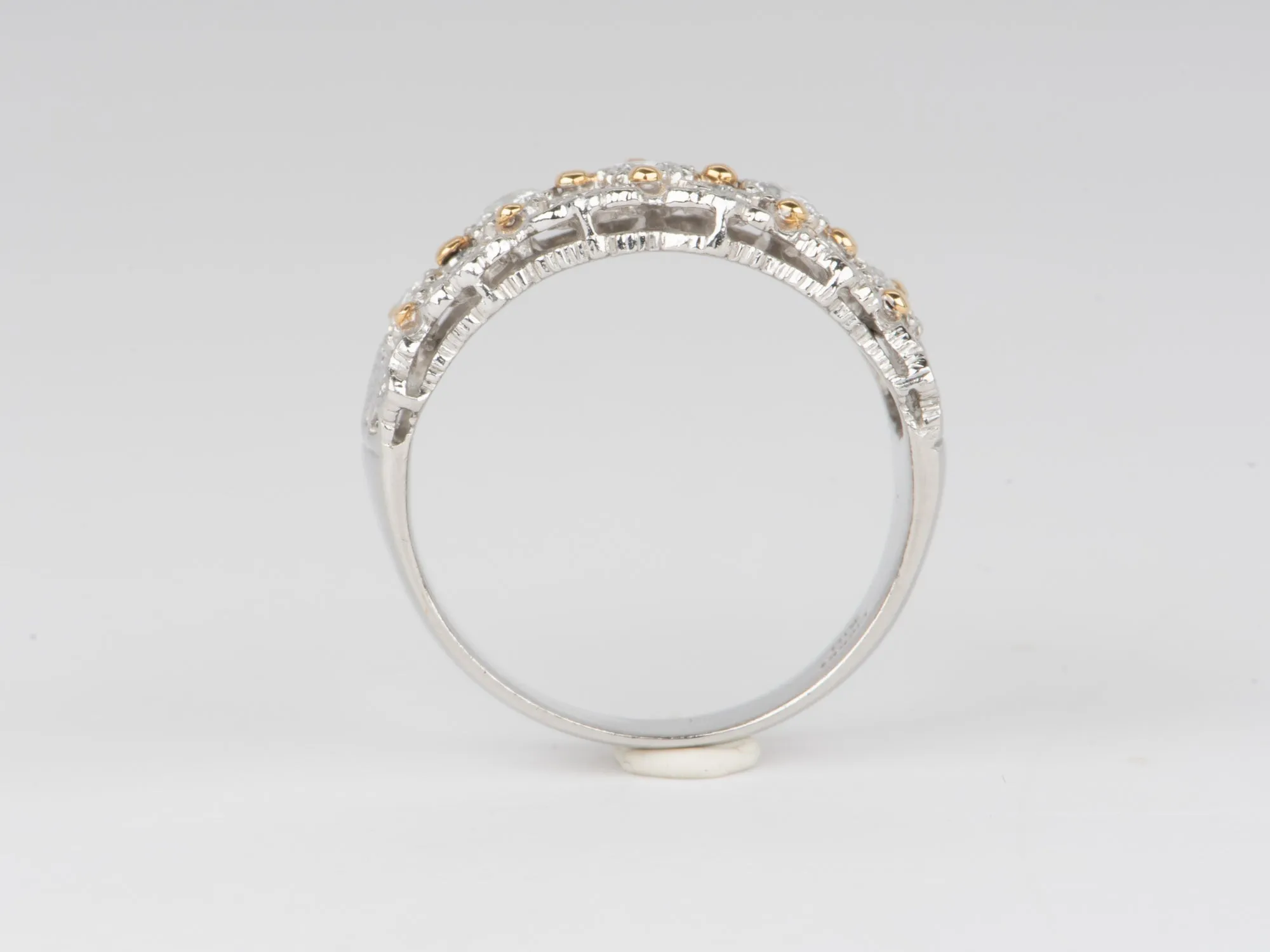 13mm Wide Band with Celestial Design Diamonds V1110