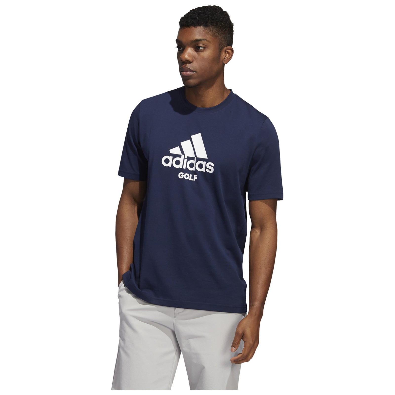 adidas Mens Golf Logo T-Shirt XS