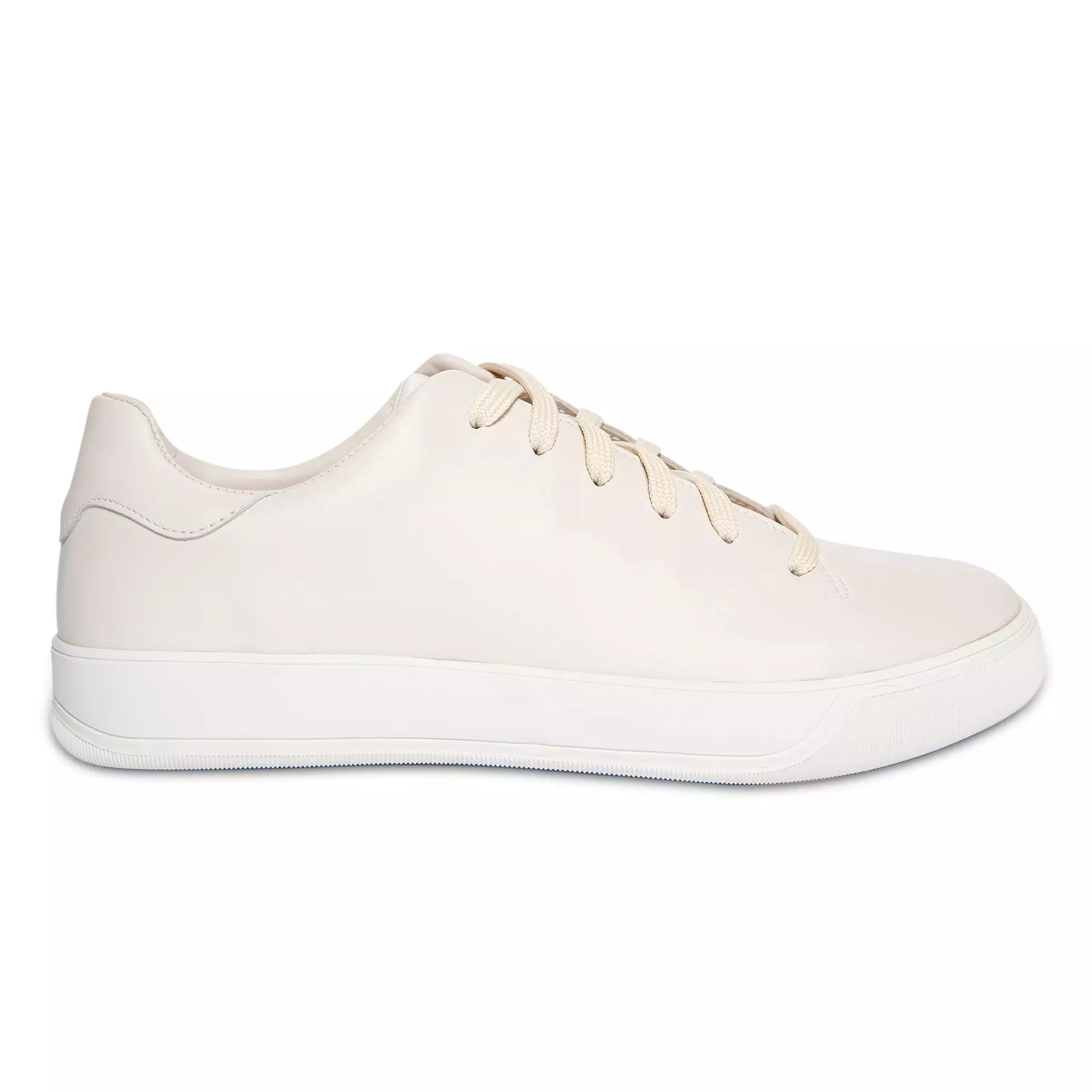 Amir soft nappa matt leather sneaker (natural white)