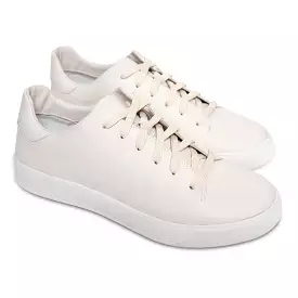 Amir soft nappa matt leather sneaker (natural white)