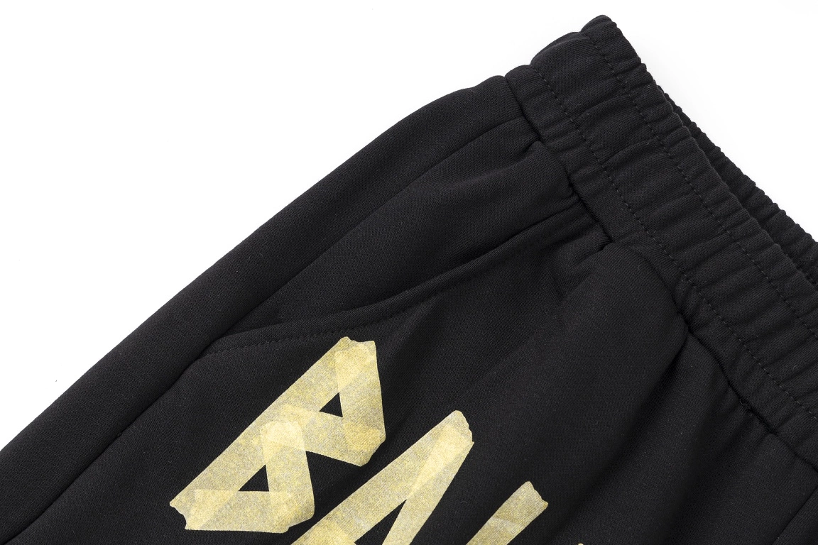 Balenciaga 23ss monogram graffiti shorts black 6.26