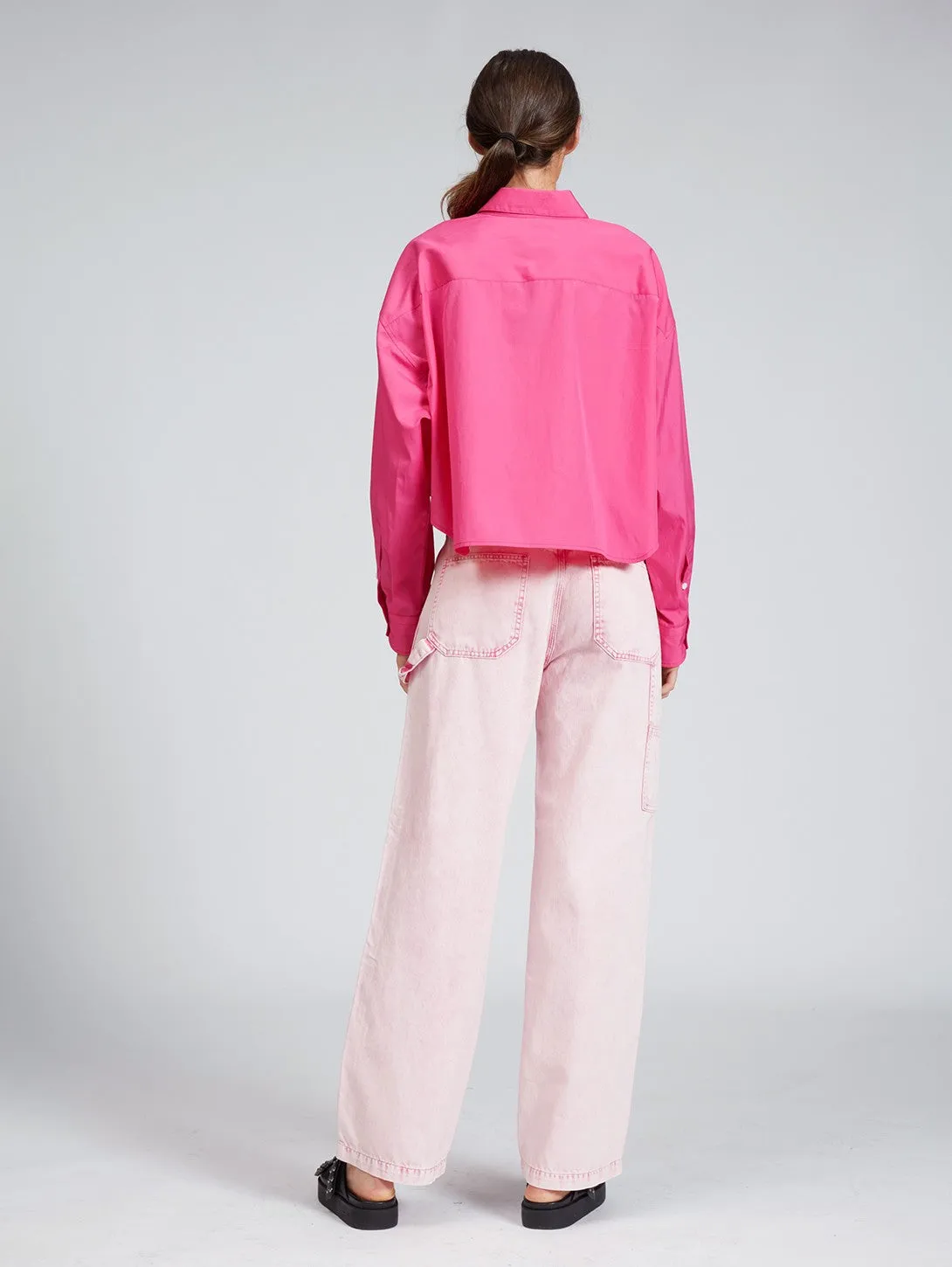 Beatrice Shirt - Bright Pink