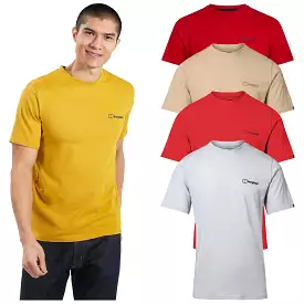 Berghaus Mens Organic Cotton Colour Logo T-Shirt