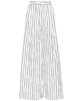 Black and White Stripe Harper Pant