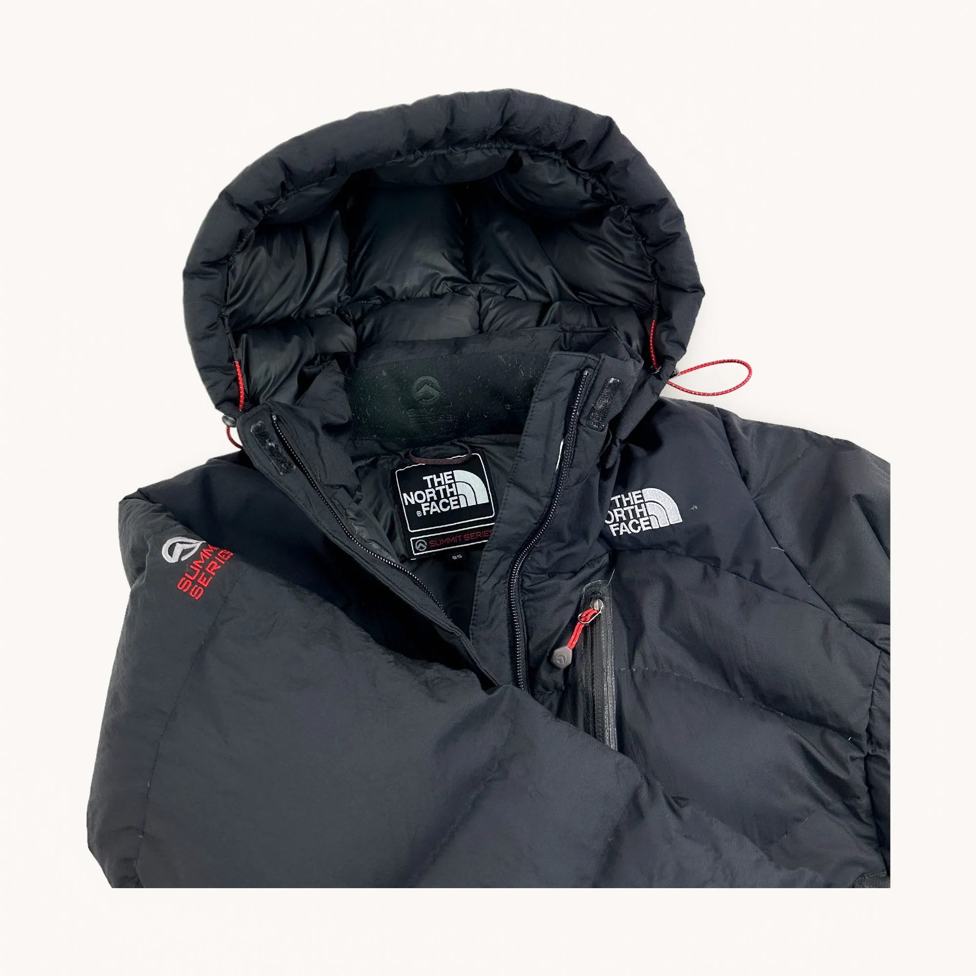 Black The North Face Summit Series 800 Puffer Jacket Coat (M)