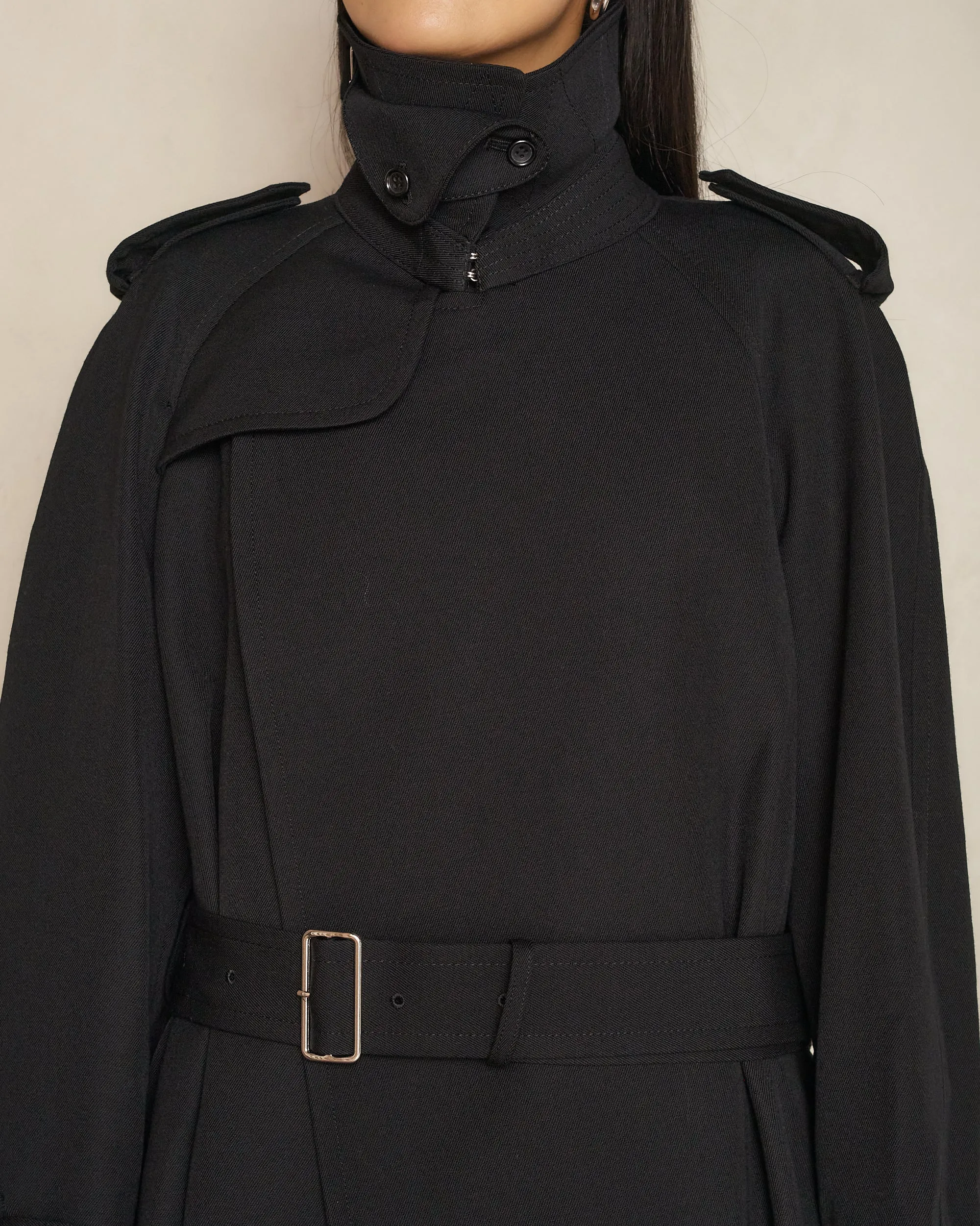 Black Wool Coat