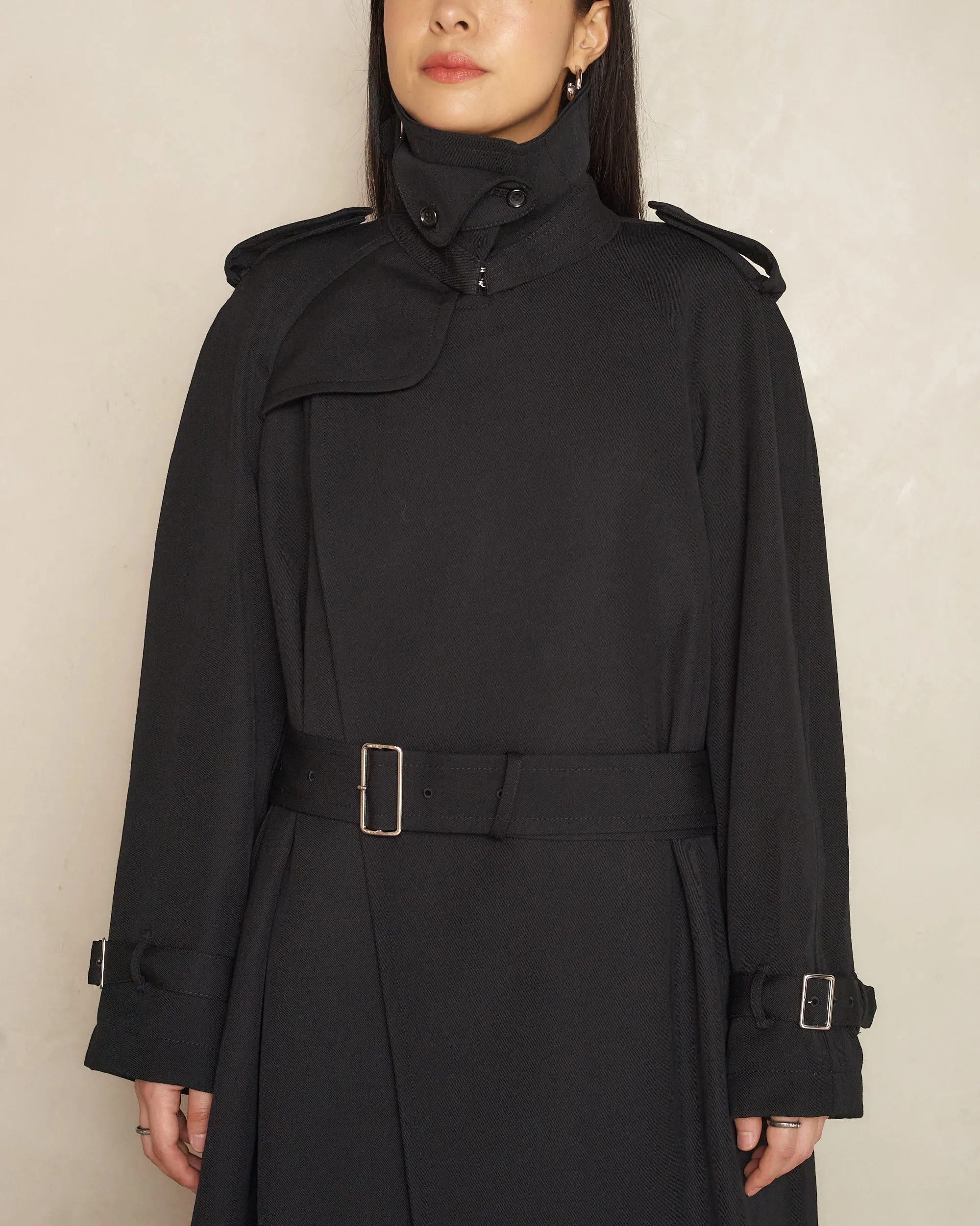 Black Wool Coat