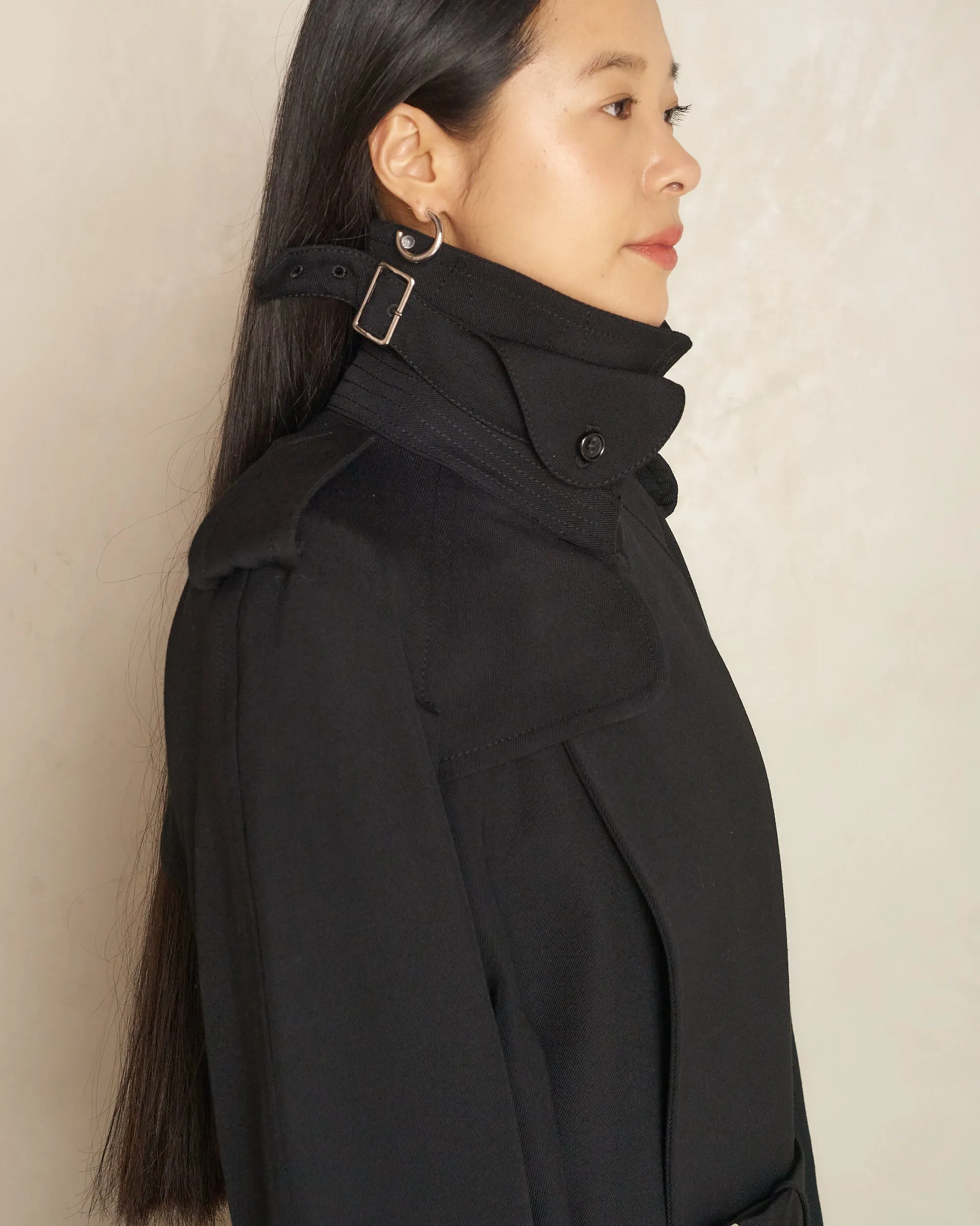 Black Wool Coat