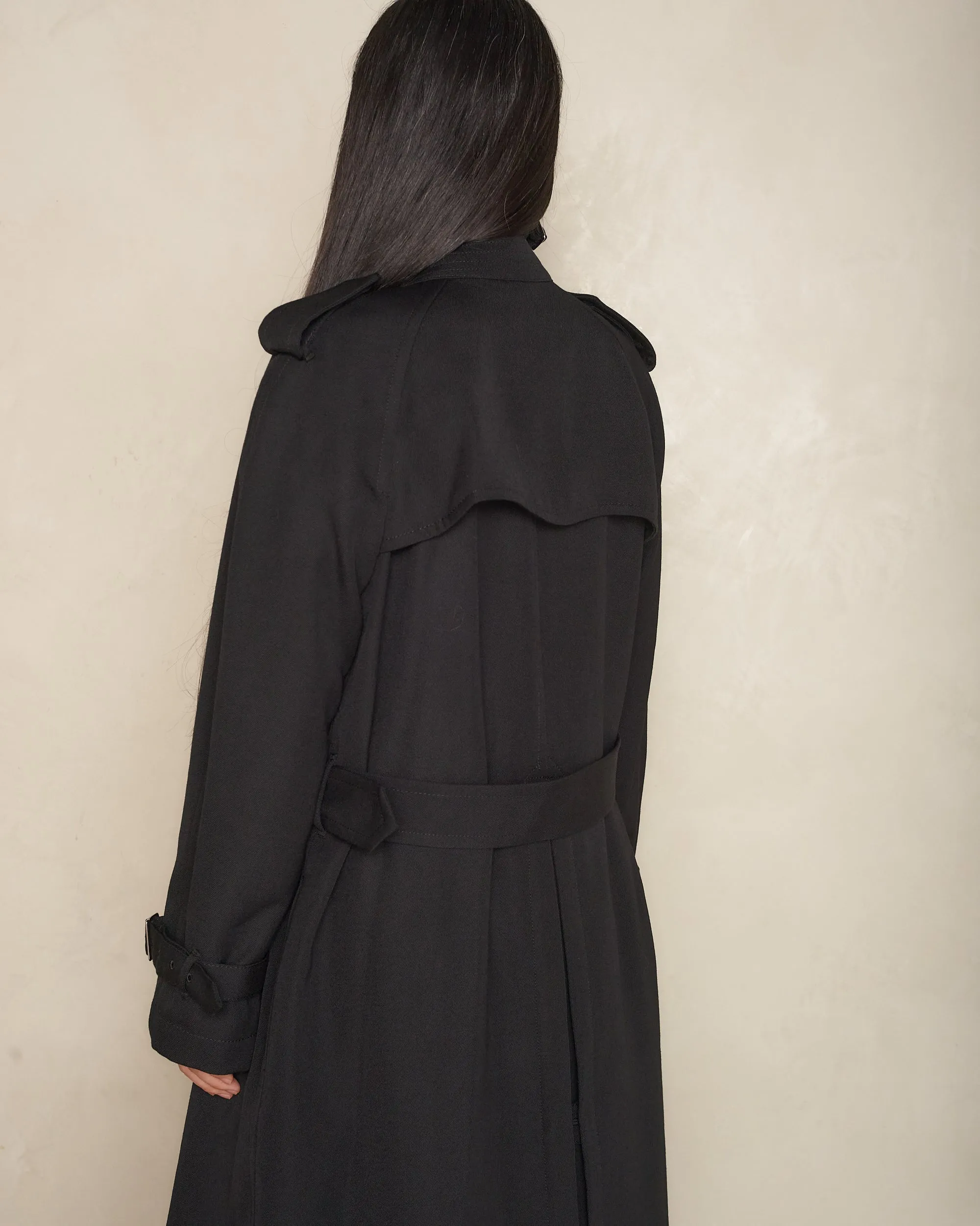 Black Wool Coat