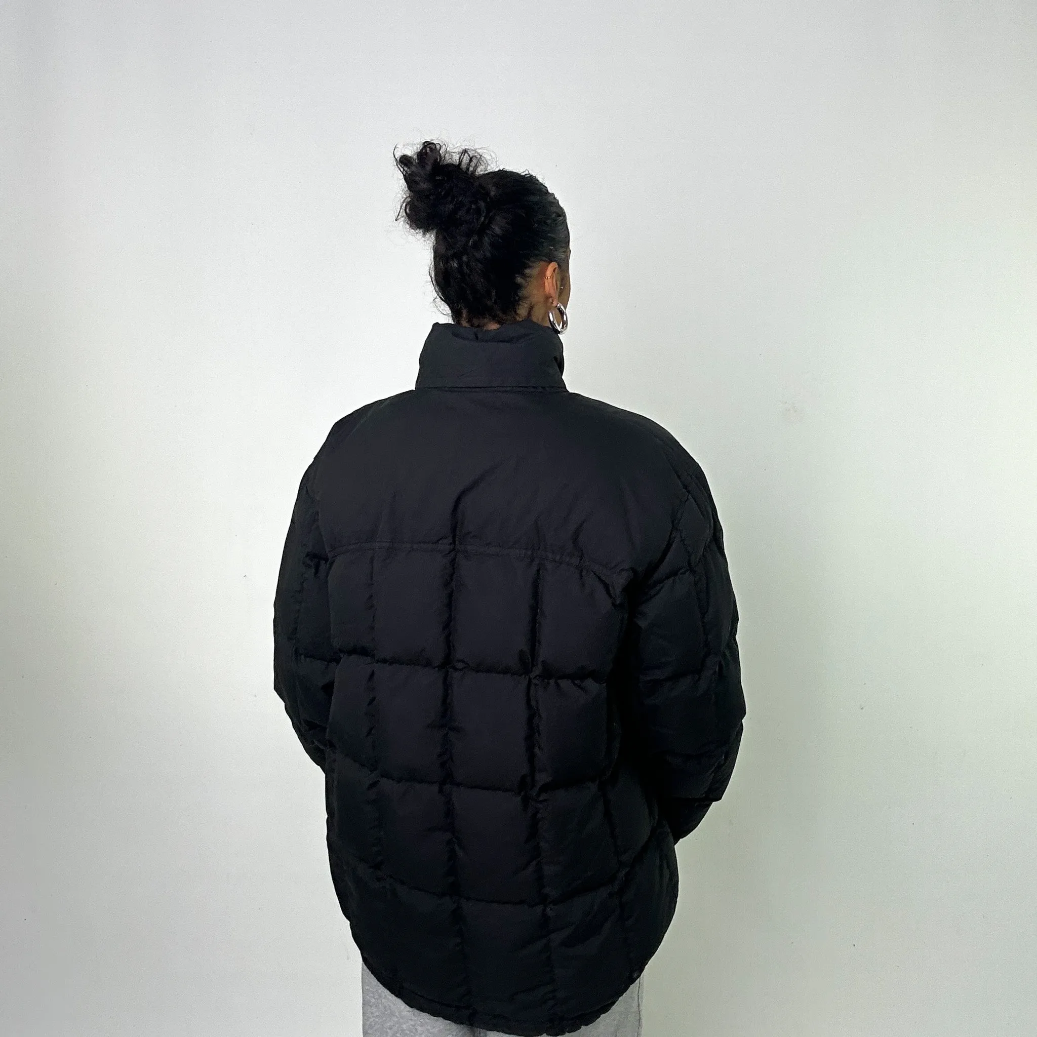 Black y2ks NIKE Puffer Jacket Coat (XL)