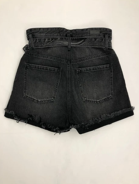 Blue Revival havana outlaw belted denim shorts