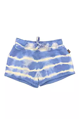 Blue Tie Dye Shorts