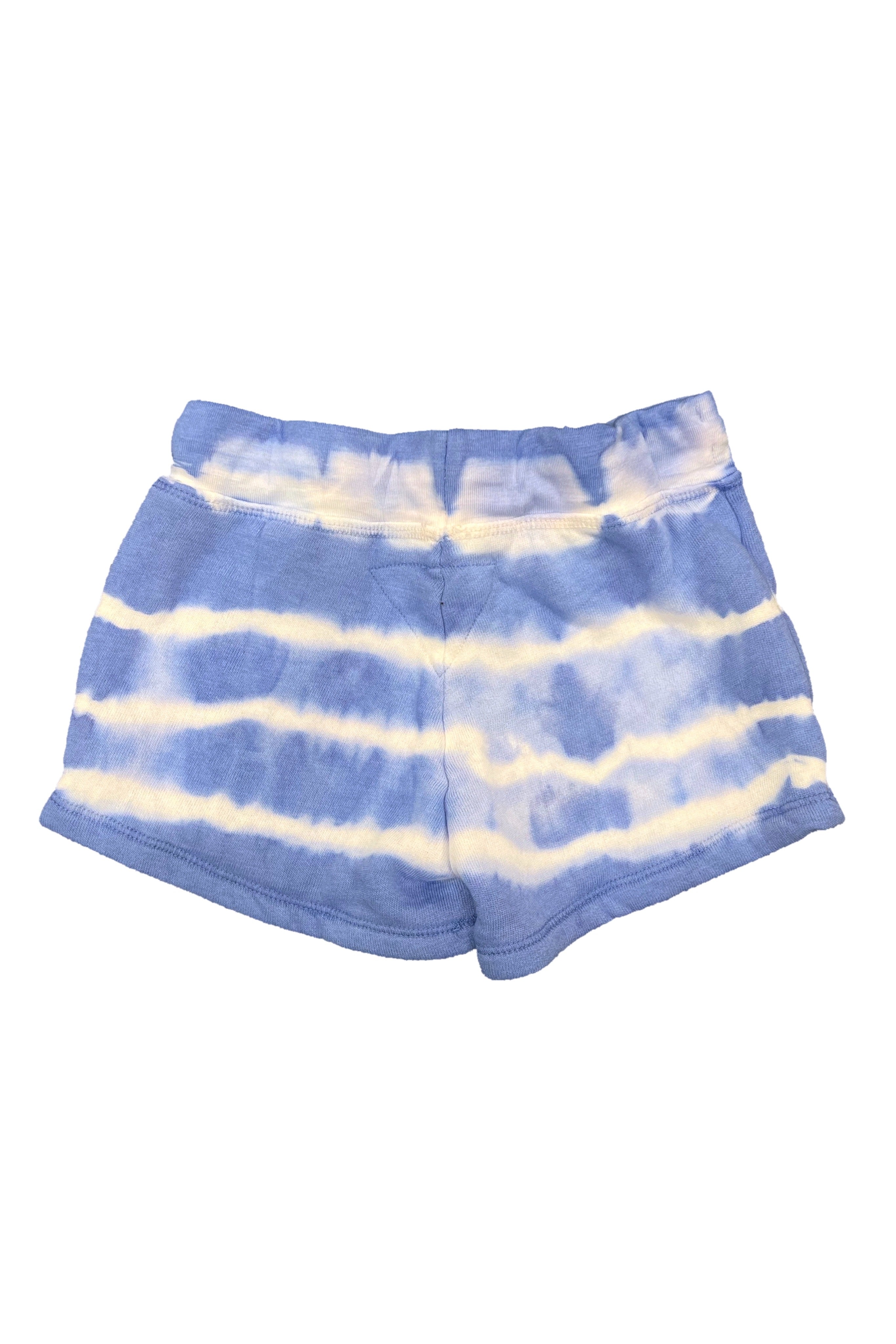 Blue Tie Dye Shorts