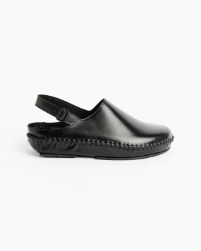 Cargol Clog in Black