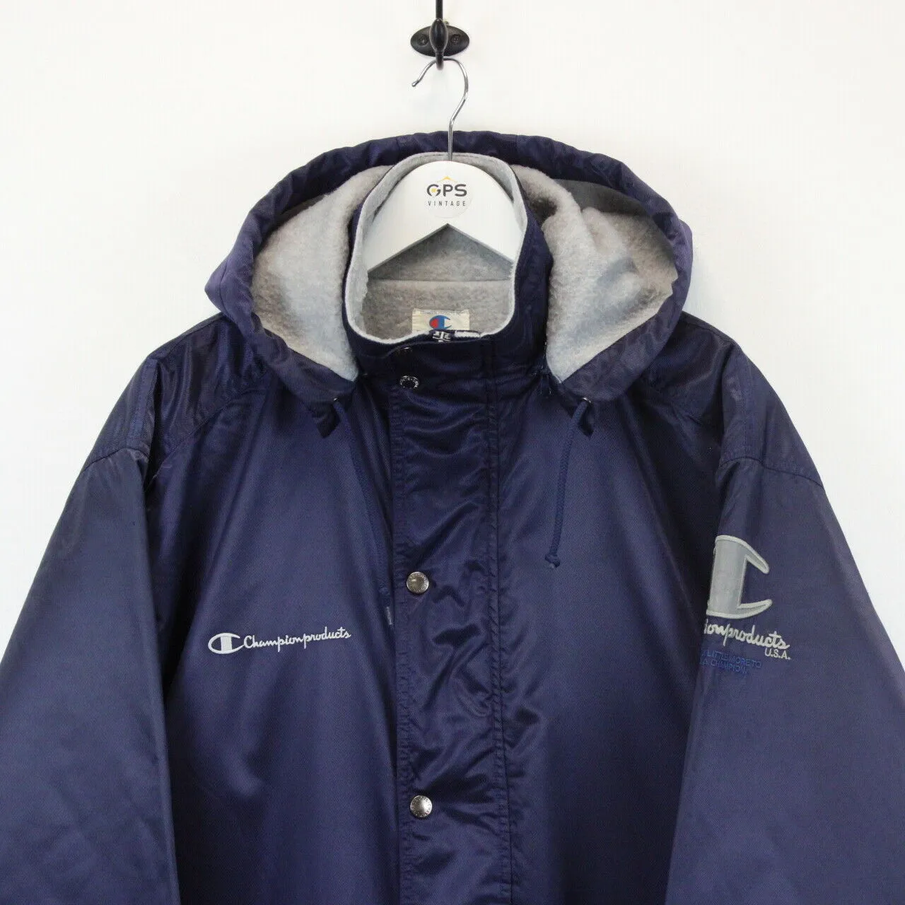 CHAMPION 90s Sports Coat Navy Blue | Medium