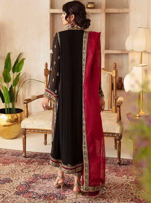 Charizma Dastaan-e-Jashan Luxury Chiffon Unstitched 3Pc Suit DJ4-06