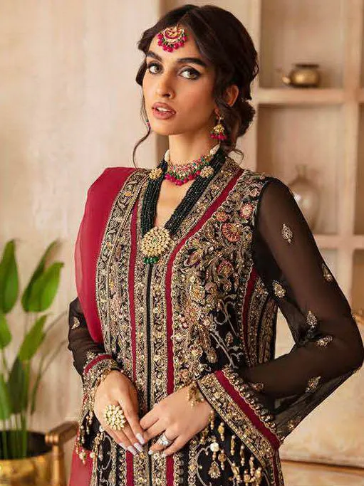 Charizma Dastaan-e-Jashan Luxury Chiffon Unstitched 3Pc Suit DJ4-06