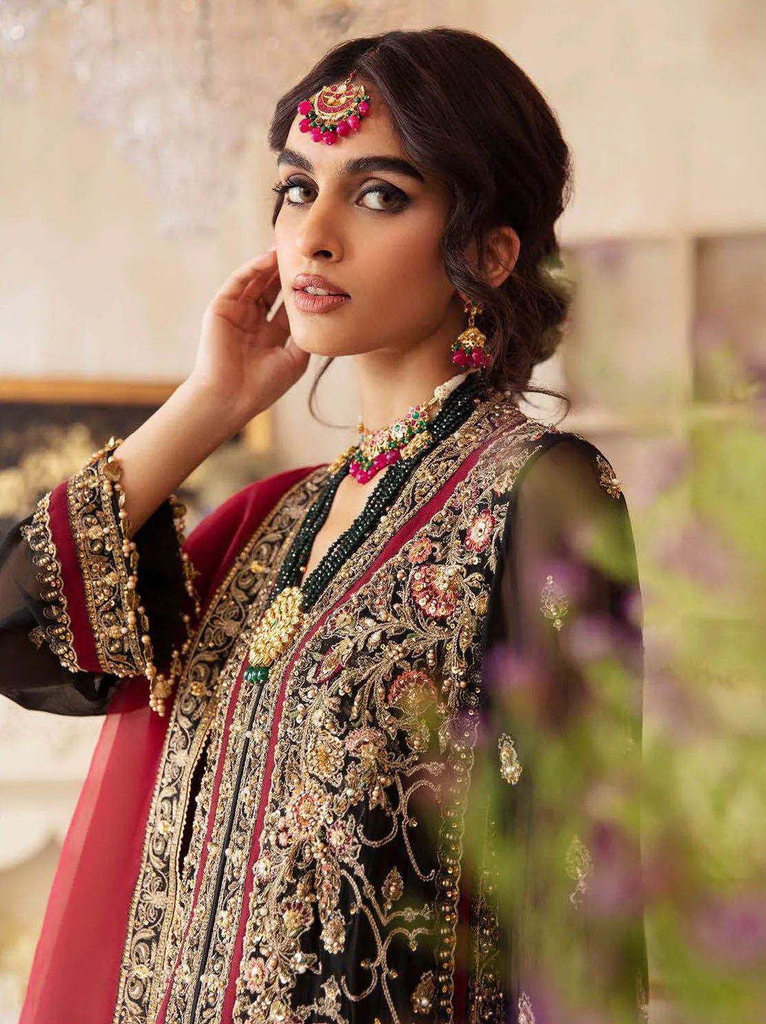 Charizma Dastaan-e-Jashan Luxury Chiffon Unstitched 3Pc Suit DJ4-06