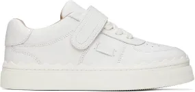 Chloé White Strap Lauren Sneaker