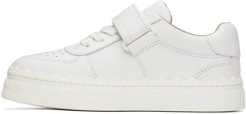 Chloé White Strap Lauren Sneaker