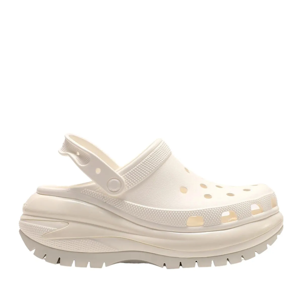      Crocs Classic Mega Crush Clog White blanc 207988-100