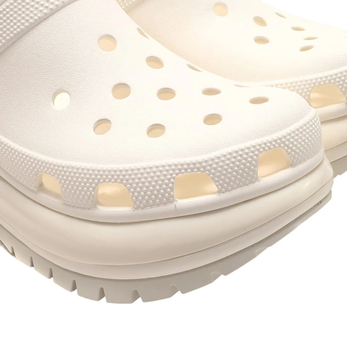      Crocs Classic Mega Crush Clog White blanc 207988-100