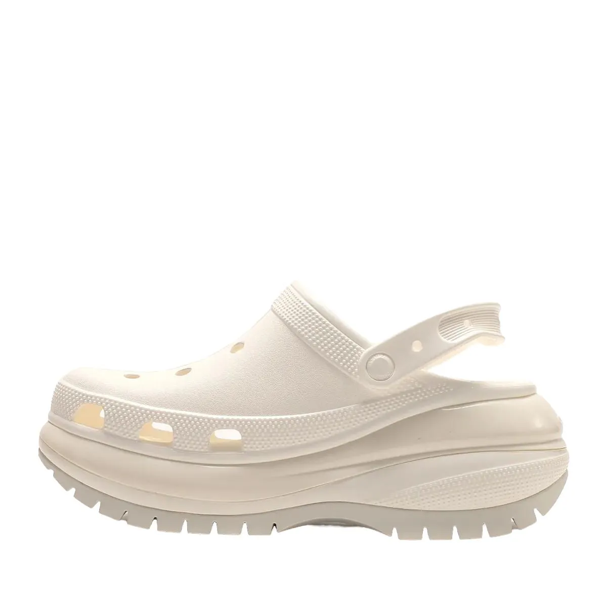      Crocs Classic Mega Crush Clog White blanc 207988-100