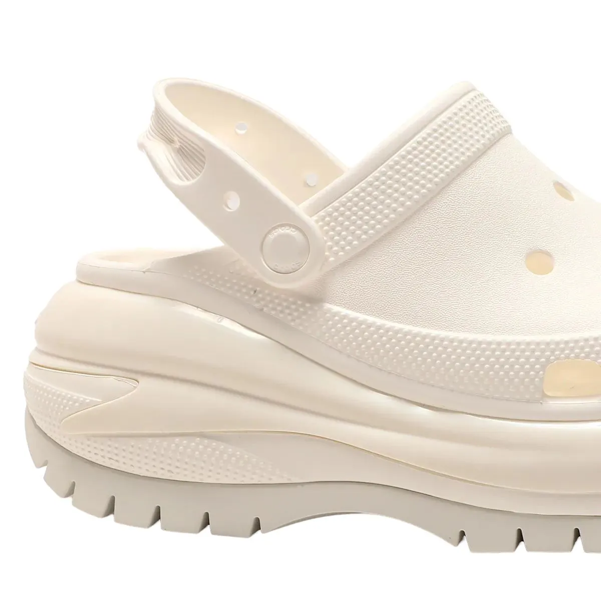      Crocs Classic Mega Crush Clog White blanc 207988-100