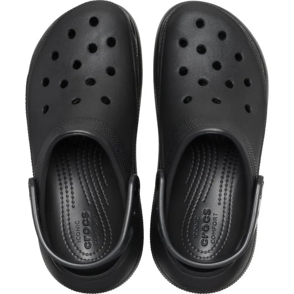 CROCS Men's Classic Crush Clog (Black)