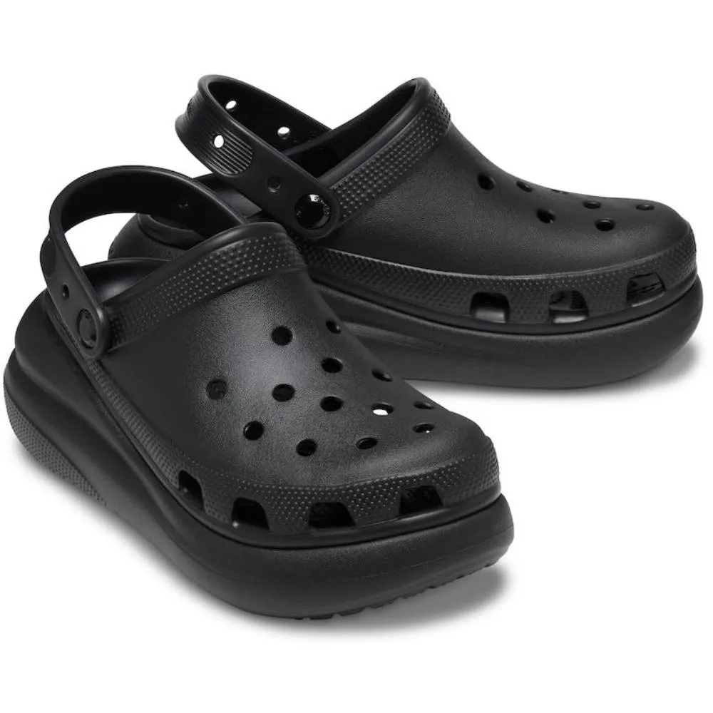 CROCS Men's Classic Crush Clog (Black)