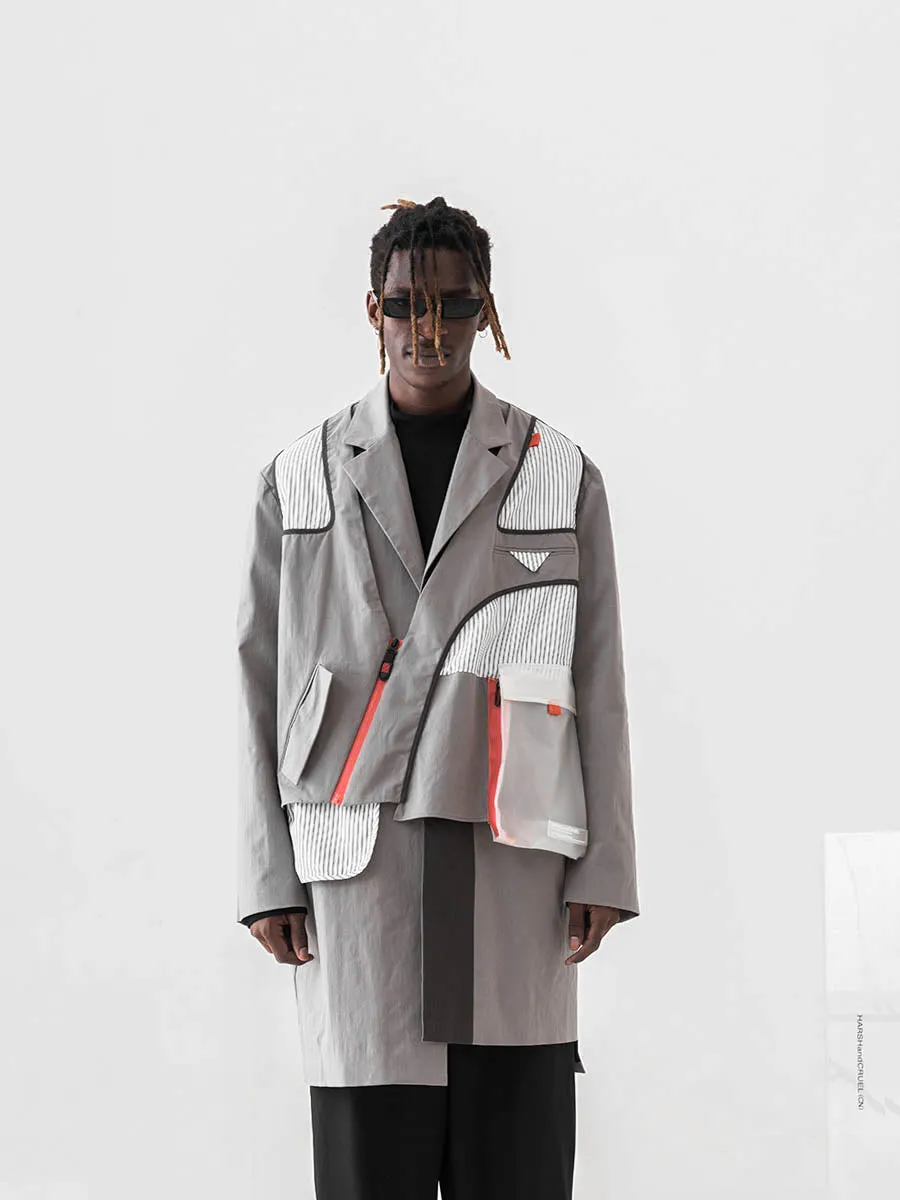 Deconstruction Heavy Suit Coat