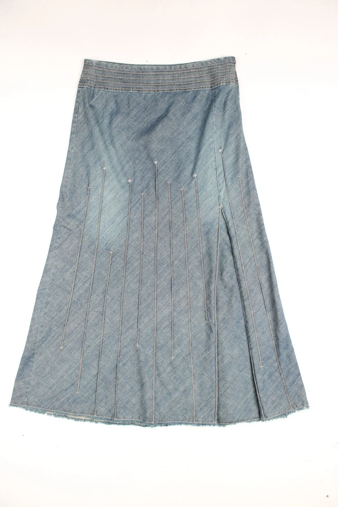 Denim Maxi Skirt