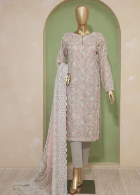 Dhagakari By HZ Textile Embroidered Lawn Unstitched 3 Piece Suit - HZ24DL PDE-729