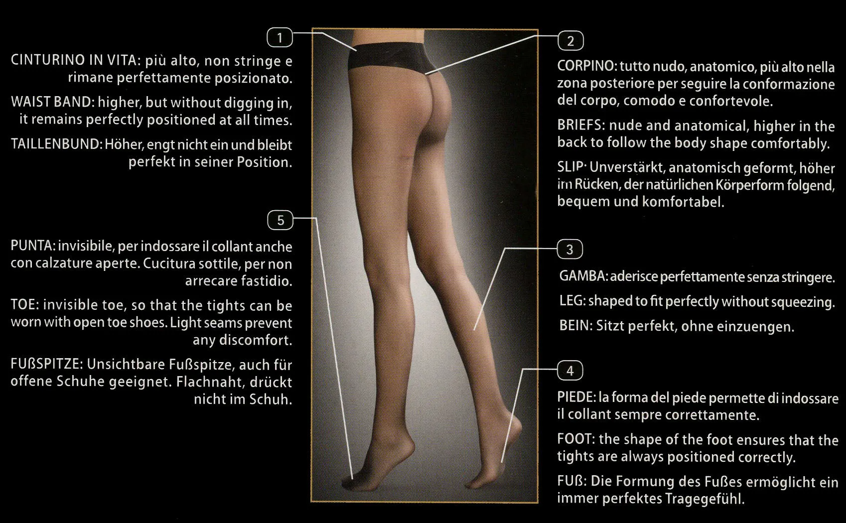 Different 40 Pantyhose