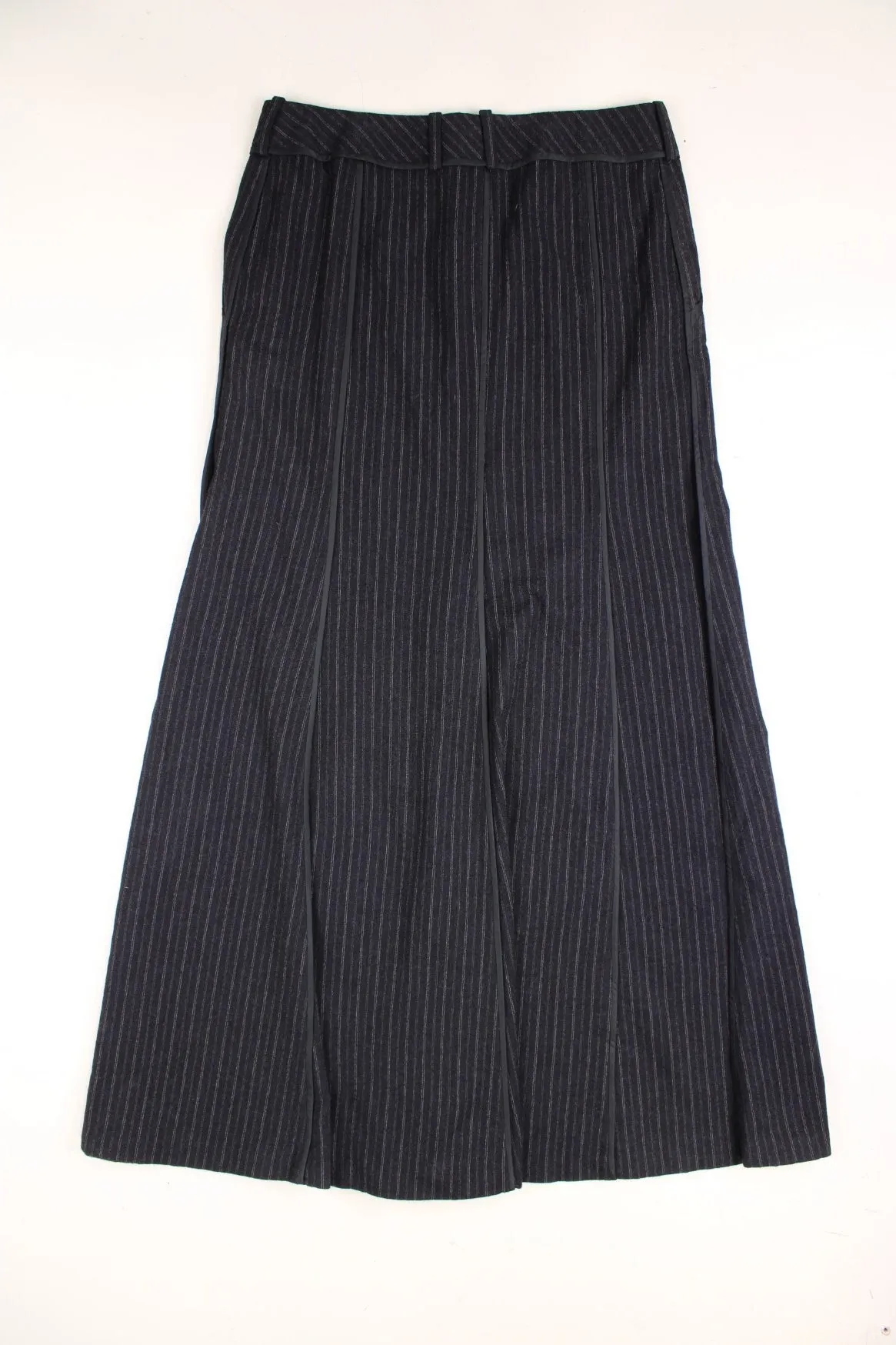 DKNY Pinstripe Maxi Skirt