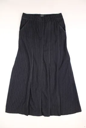 DKNY Pinstripe Maxi Skirt