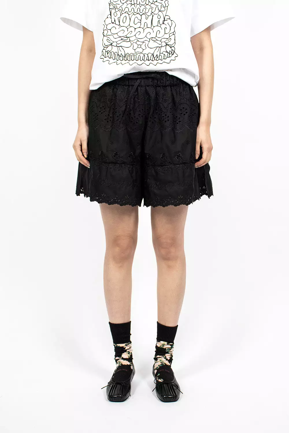 Easy Drawstring Shorts Black