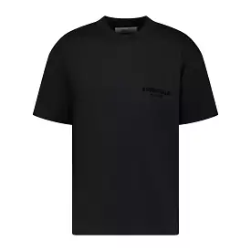 FEAR OF GOD ESSENTIALS ESSENTIALS T-SHIRT (STRETCH LIMO) BLACK