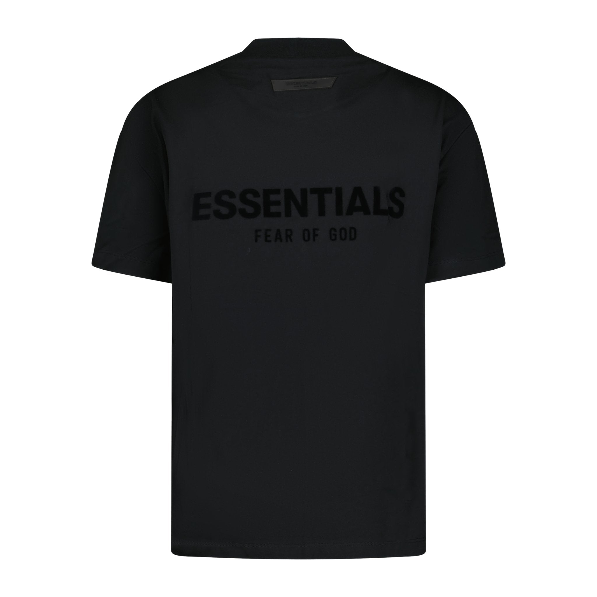 FEAR OF GOD ESSENTIALS ESSENTIALS T-SHIRT (STRETCH LIMO) BLACK