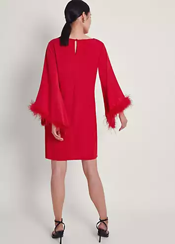 Fi Feather Tunic Dress by Monsoon | Look Again