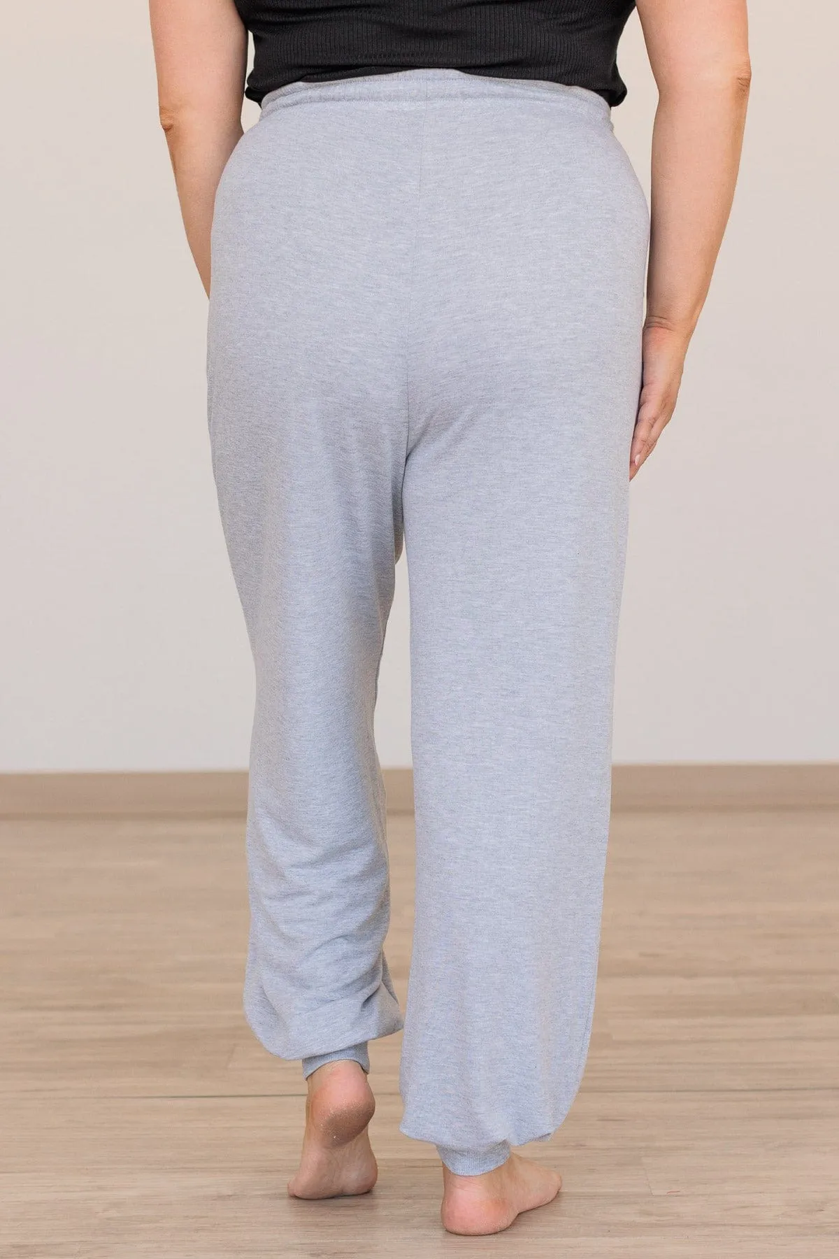 Find Your Balance Lounge Pants- Heather Gray