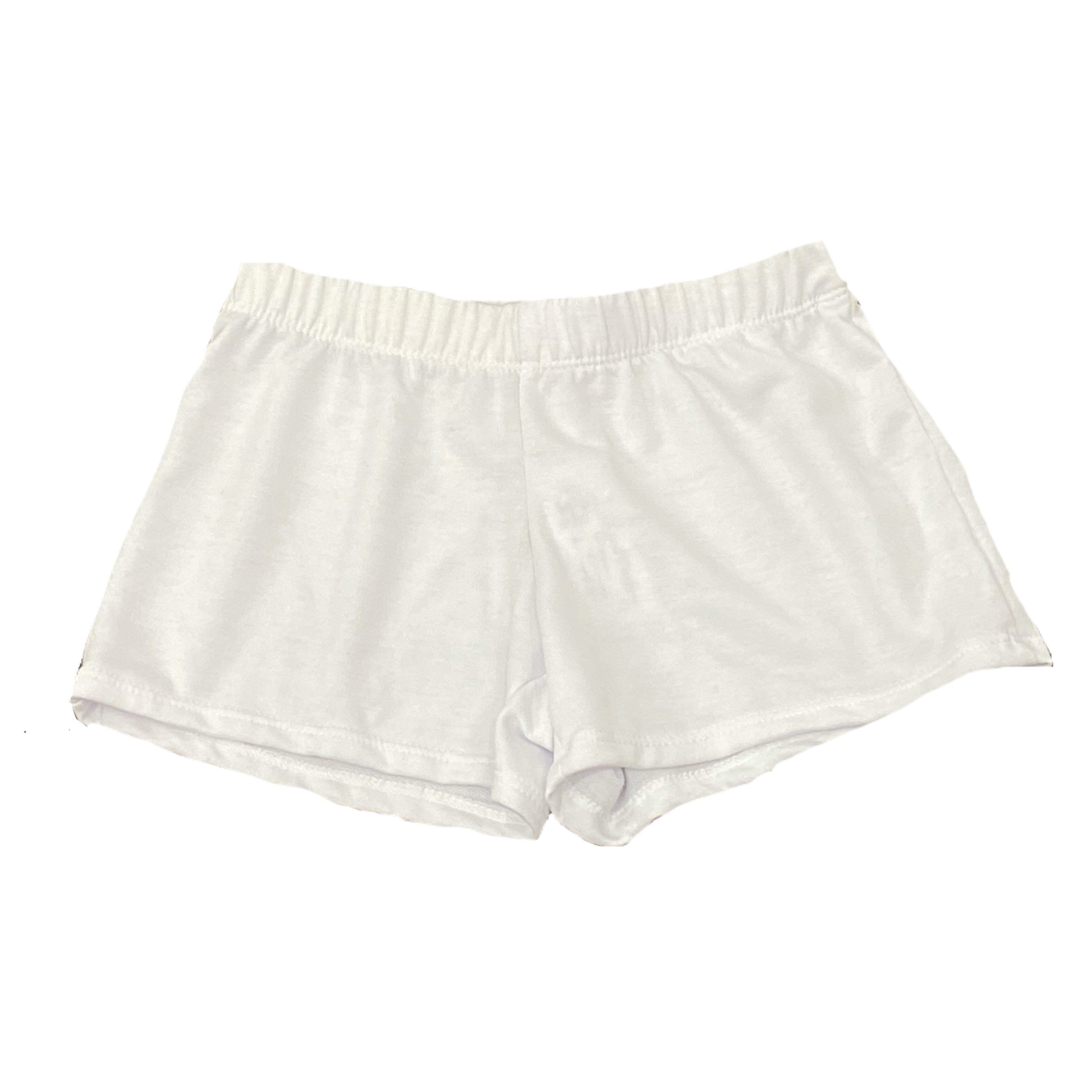 Firehouse white solid basic soft short