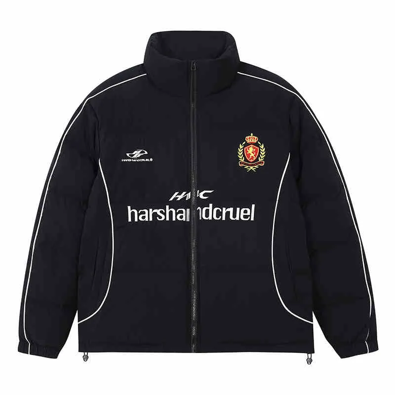 Football Club Embroidered Down Coat