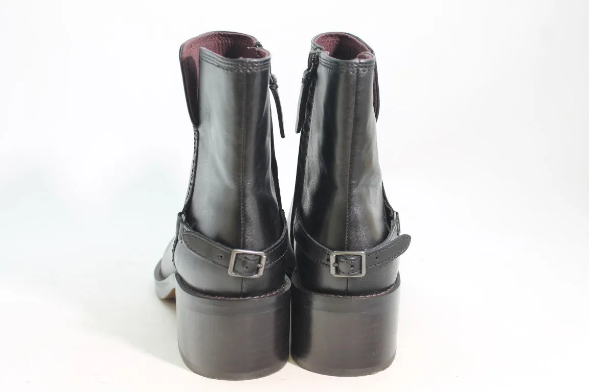 Franco Sarto L-Colt Women's Black Boots Preowned4