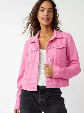 FREE PEOPLE RUMORS DENIM JACKET