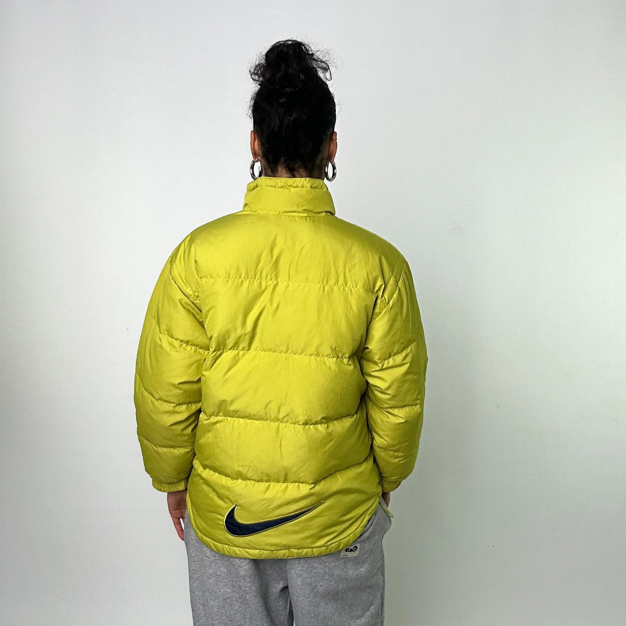 Green 90s NIKE Puffer Jacket Coat  (S/M)