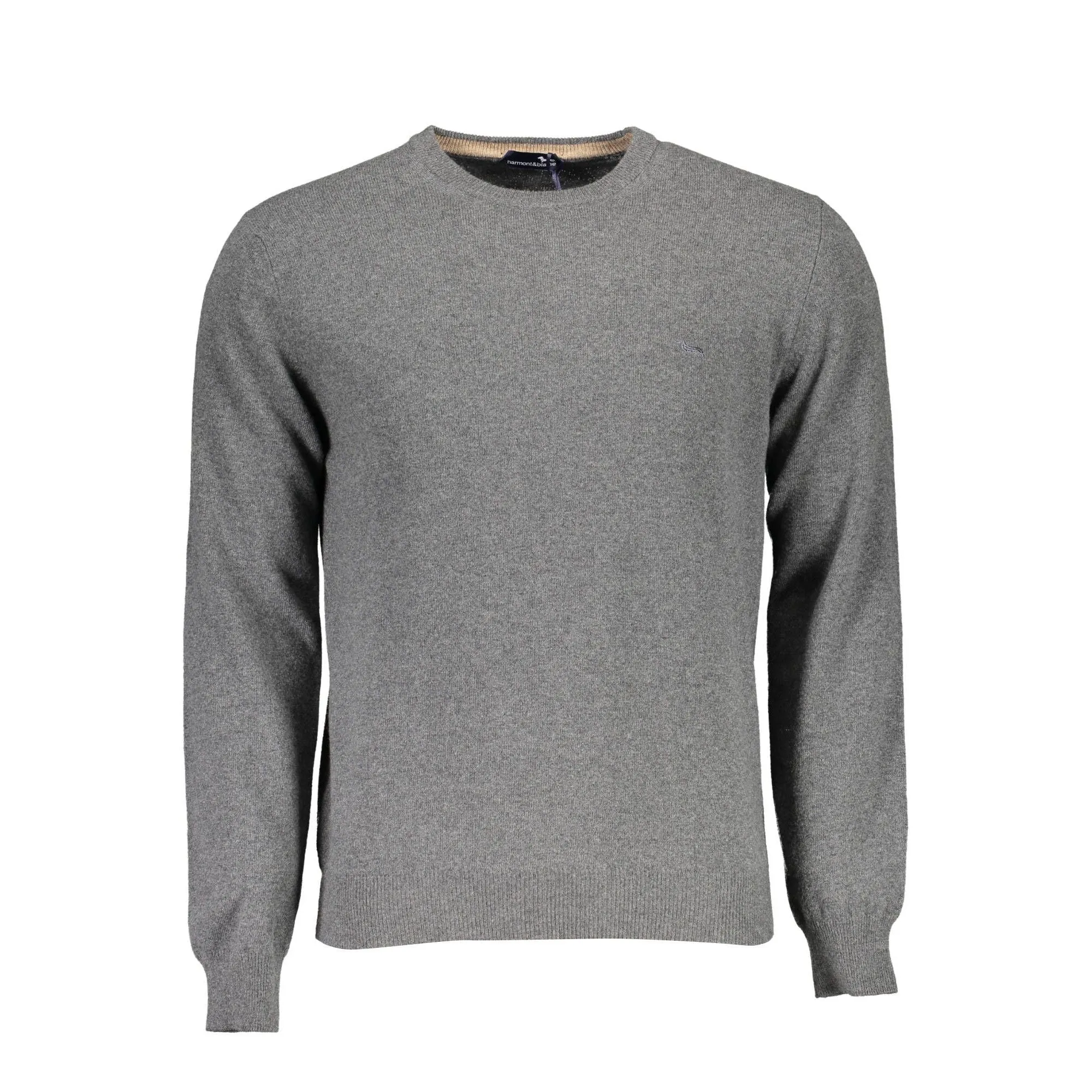 Harmont & Blaine Elegant Gray Wool-Cashmere Men's Sweater