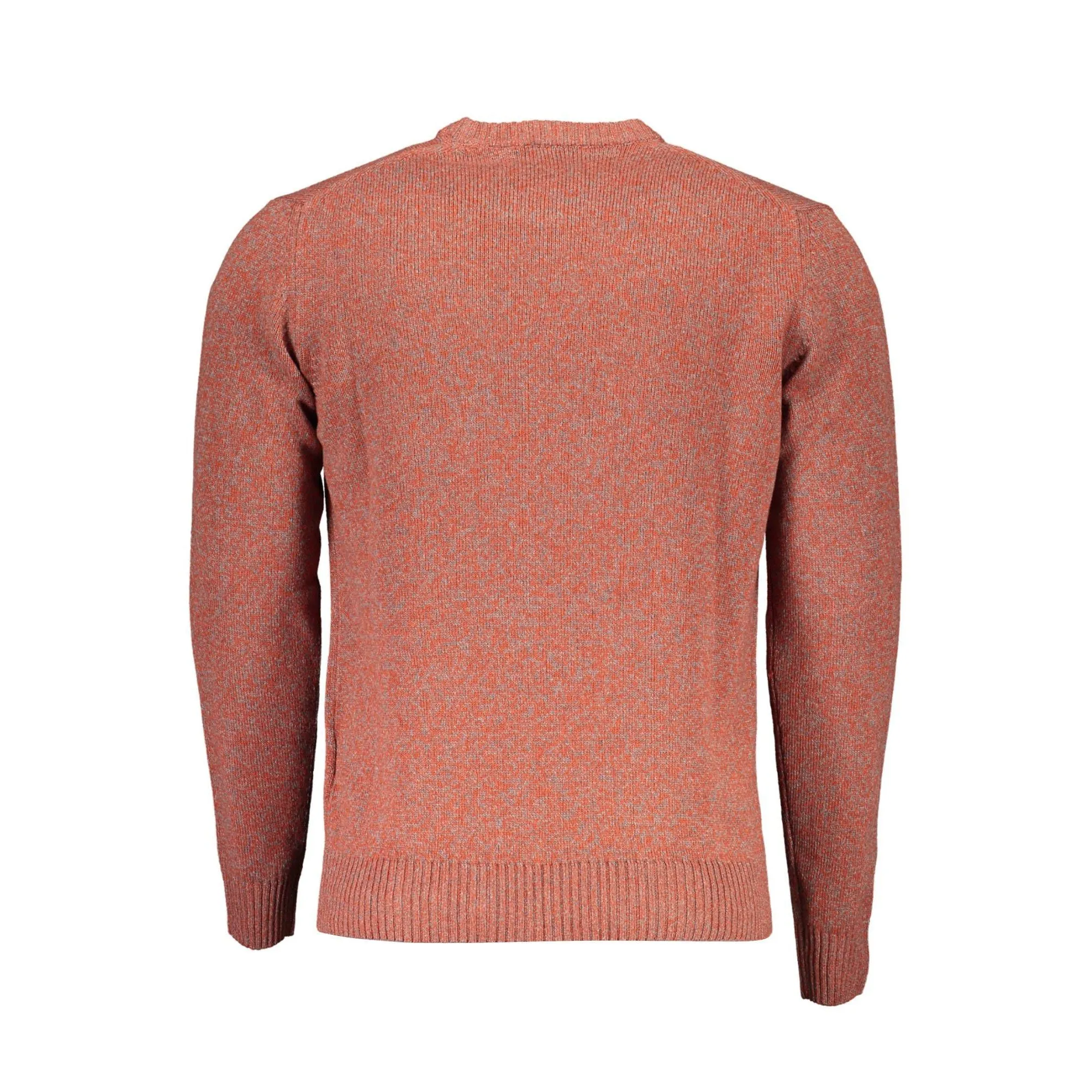 Harmont & Blaine Elegant Pink Crew Neck Sweater with Embroidery