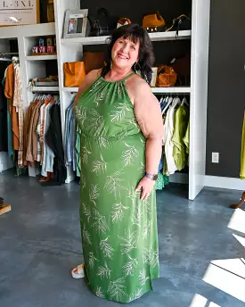 Hawaiian Life Maxi Dress PLUS