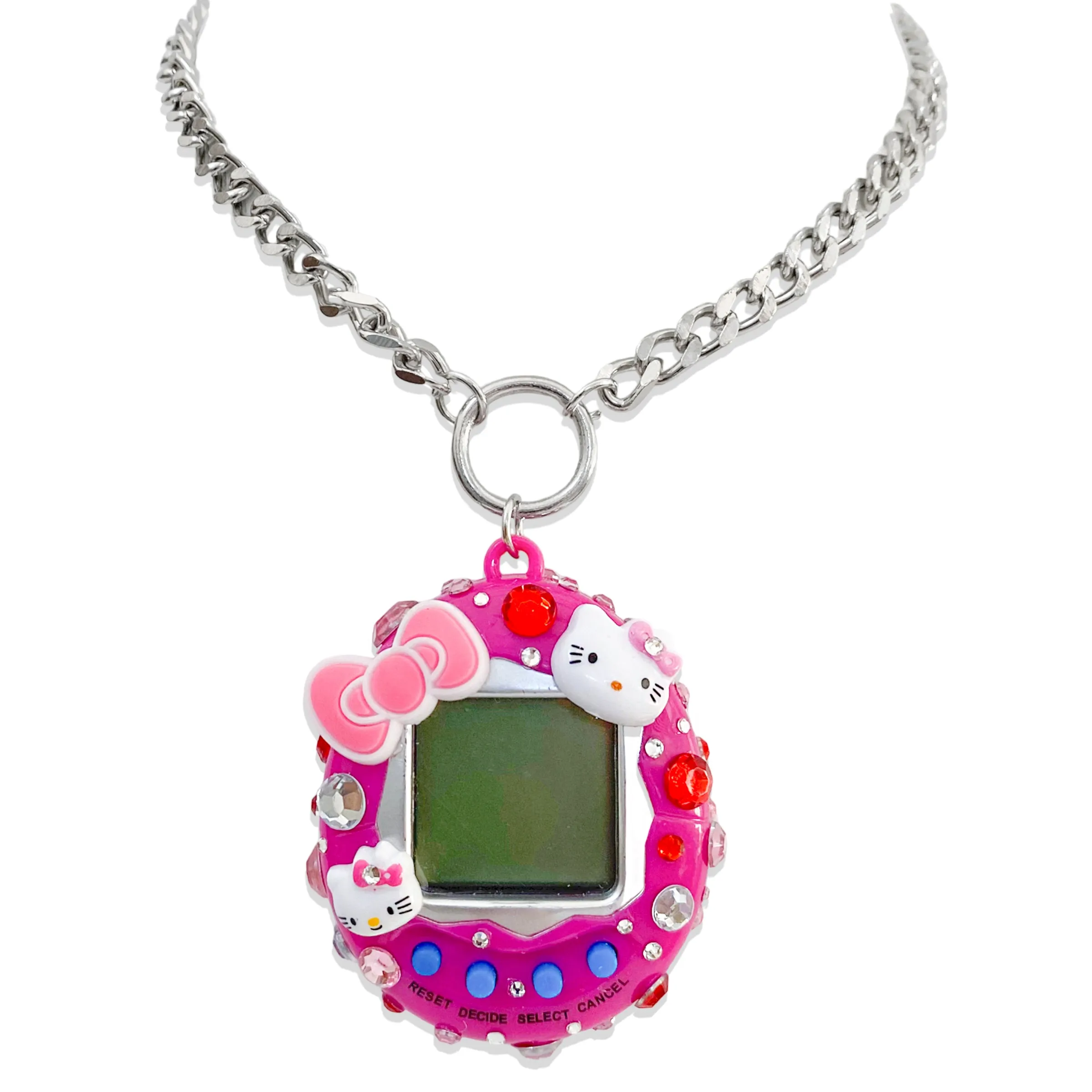 Hello Kitty Cyber Pet Necklace